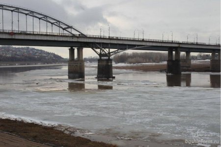 В Уфе из-за холода временно закроют мост через Белую