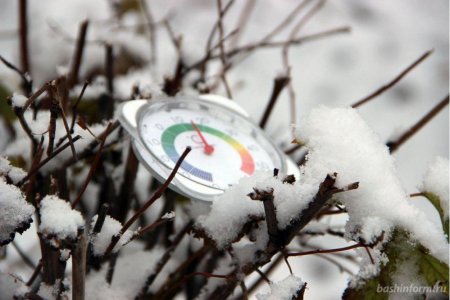 В ближайшие дни температура воздуха в Башкортостане понизится ниже –30 градусов