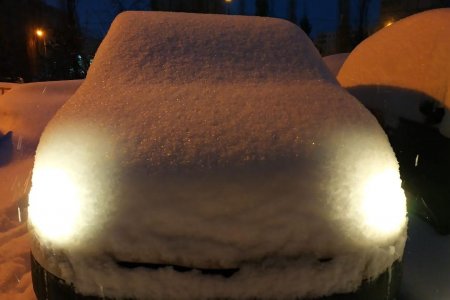 В Уфе из-за снегопада поднялись цены на проезд в такси
