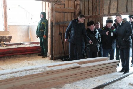 В Башкортостане предприятие перерабатывает до 40 тысяч кубометров древесины в год