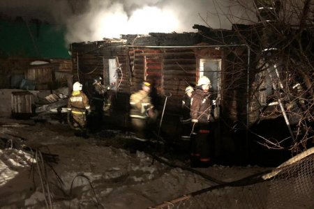 В Башкортостане в сгоревшем бревенчатом доме найдено тело 33-летнего мужчины