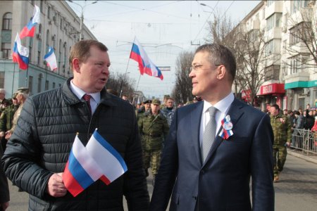 Радий Хабиров принял участие в праздновании пятой годовщины «Крымской весны»