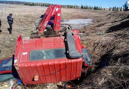 В Башкортостане водитель эвакуатора погиб под колесами своего транспорта