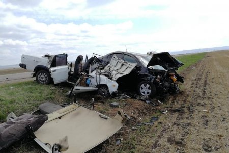 В Башкортостане столкнулись два автомобиля: погибли водитель и его супруга