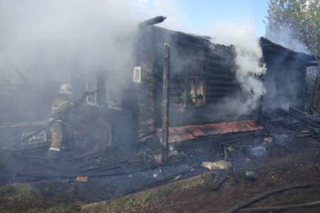 В Башкортостане в сгоревшем доме найдено тело пожилой женщины