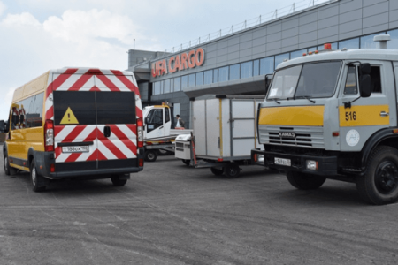 В аэропорту "Уфа" завершился первый этап строительства авиационного грузового комплекса