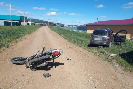 В Башкортостане мотоциклист не уступил «Ладе Калине», водители госпитализированы
