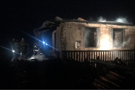 В Башкортостане при возгорании жилого дома погибли двое мужчин