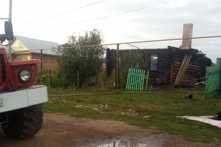 В Башкортостане непотушенная сигарета привела к пожару, хозяин дома погиб