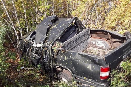 В Башкортостане машина вылетела в кювет: водитель погиб, два пассажира госпитализированы