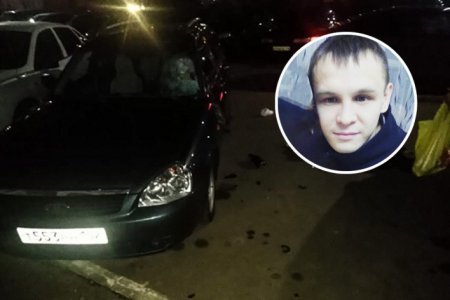 В Башкортостане из окна выпал молодой человек, удар пришелся на припаркованную машину
