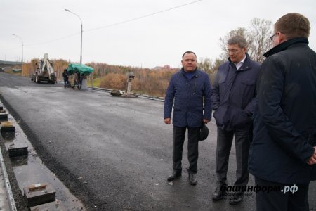 Мост в селе Кирюшкино Федоровского района Башкирии будет сдан в ноябре