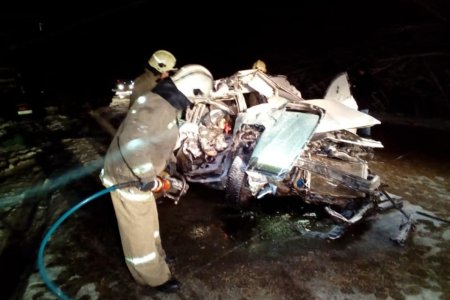 В Уфе во встречном ДТП погибли два человека