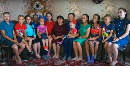 В Уфе одну из премий «Курай даны» присудили семье Карабаевых с 13 детьми