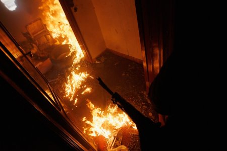 В Дуванском районе пожар унёс жизнь мужчины