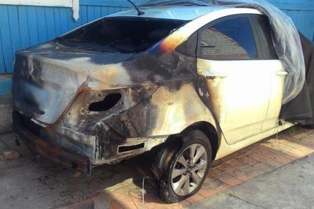 В Башкортостане полиция нашла мужчину, который облил горючим и поджег три автомобиля
