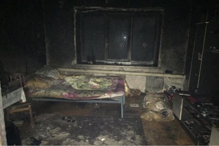 Под Уфой сгорел многоквартирный дом: два человека в больнице