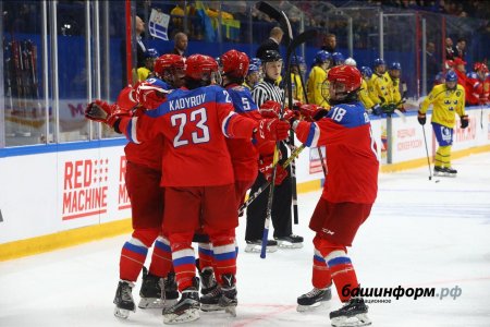 Россия на «Уфа-Арене» одержала победу над Швецией