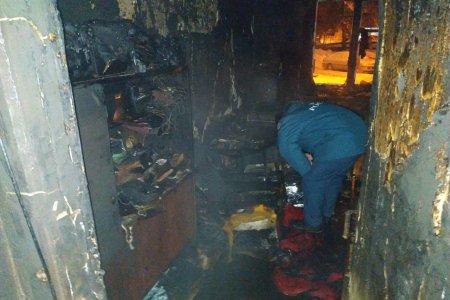 В Башкортостане в сгоревшей квартире найдены тела мужчины и женщины