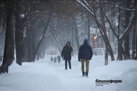 Жителей Башкортостана предупреждают о сильном ветре, дожде со снегом и гололеде