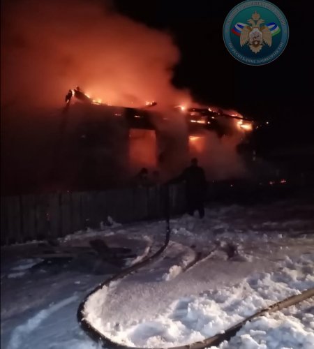 В Башкортостане в загоревшемся доме погибли мужчина и женщина