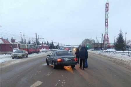 В Башкортостане Hyundai Sonata наехала на пешехода