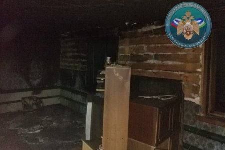 В Башкортостане при пожаре в жилом доме один ребенок погиб, еще двое госпитализированы