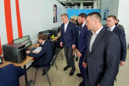 Глава Башкортостана посетил Нефтекамск и принял участие в открытии Центра «АЛГАритм»