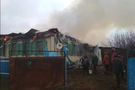Жительница Башкортостана пострадала, пытаясь потушить пожар в доме