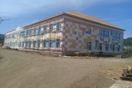 В селе Лаклы Салаватского района  ведется строительство школы на 80 мест с совмещенным  детским садом на 40 мест